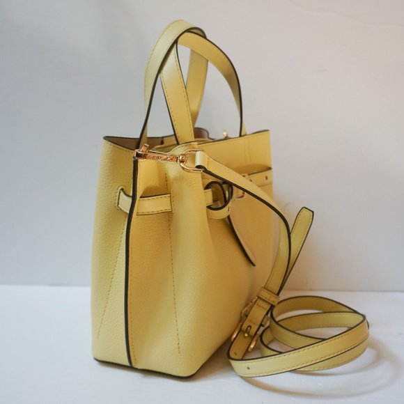 Michael Kors Emilia S Messenger Bag ButterCup - Picture 6 of 12
